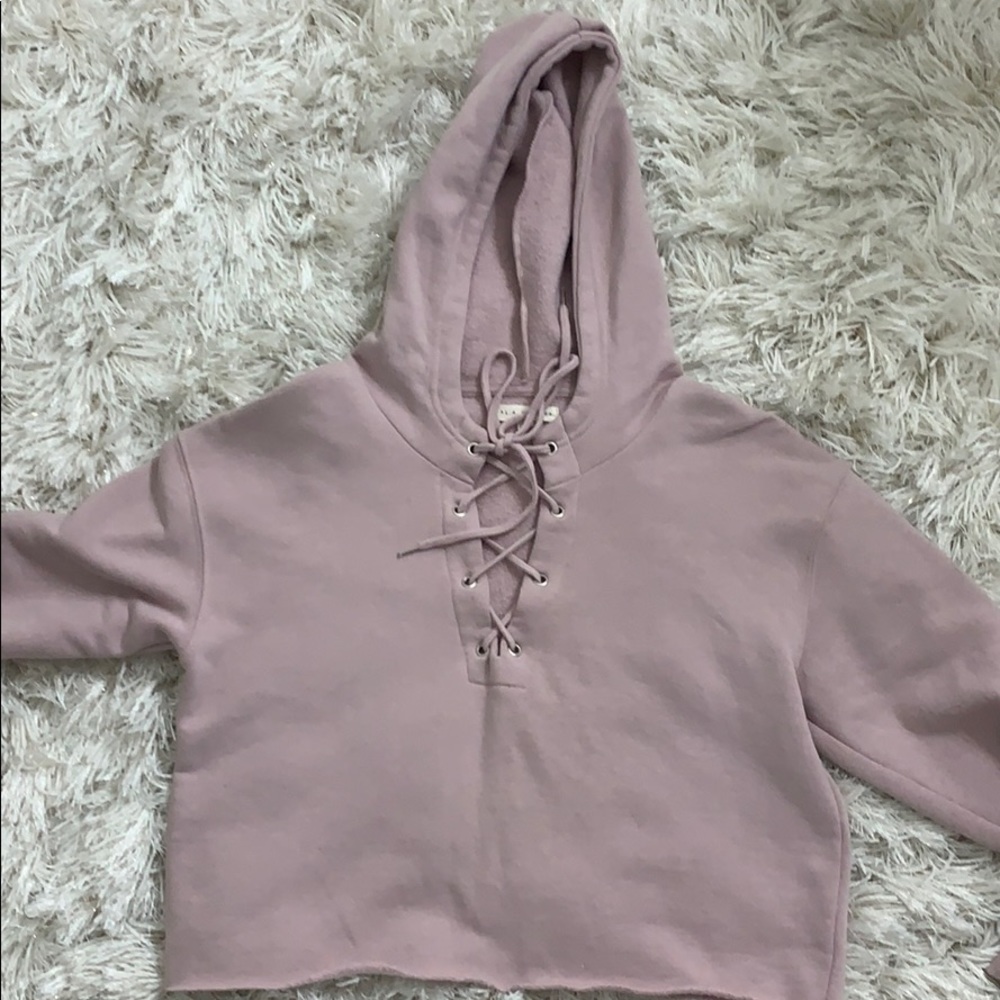 Crop hoodie